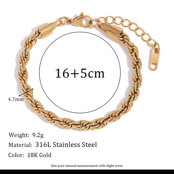 18K Gold 6 Bracelet Set - Picture 8 of 12
